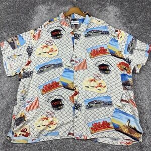 Jams World Hawaiian Men's 5XL Lobster Net Made In Hawaii‎ USA 100% Rayon